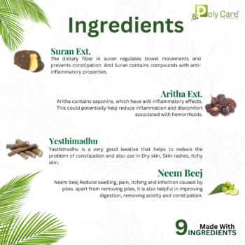 Pilox Capsule Ingredients