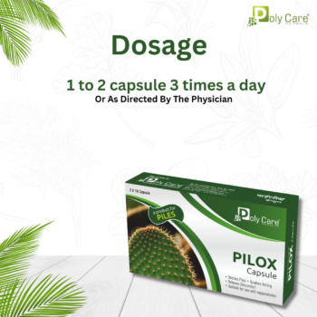 Pilox Capsule Dosage