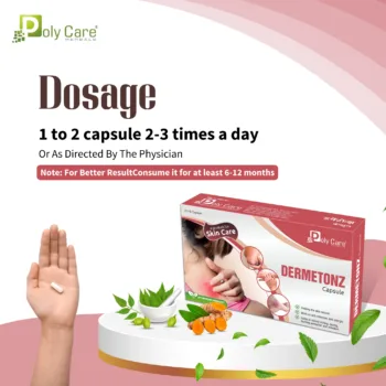 dosage of dermetonz capsule