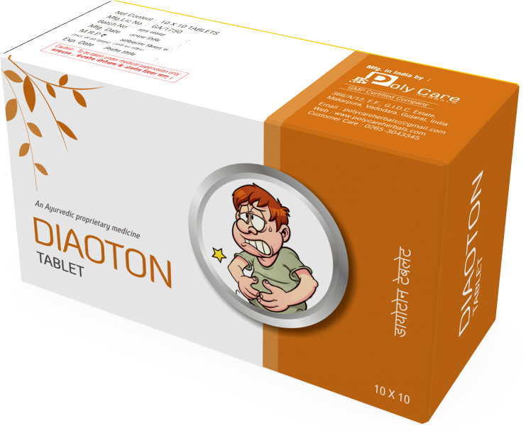 ayurvedic anti diarrhea - Diaoton Tablet - Polycare Herbals