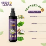 seed and leaves hair oil