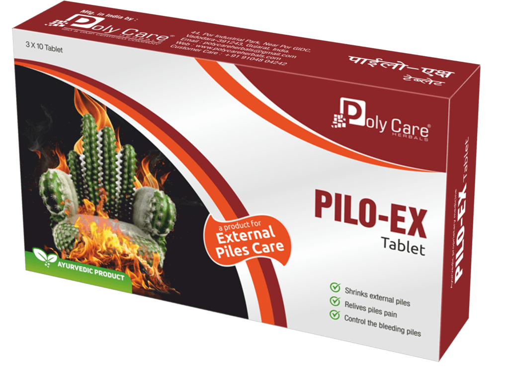 ayurvedic External Piles care medicine - Pilo-Ex Tablet