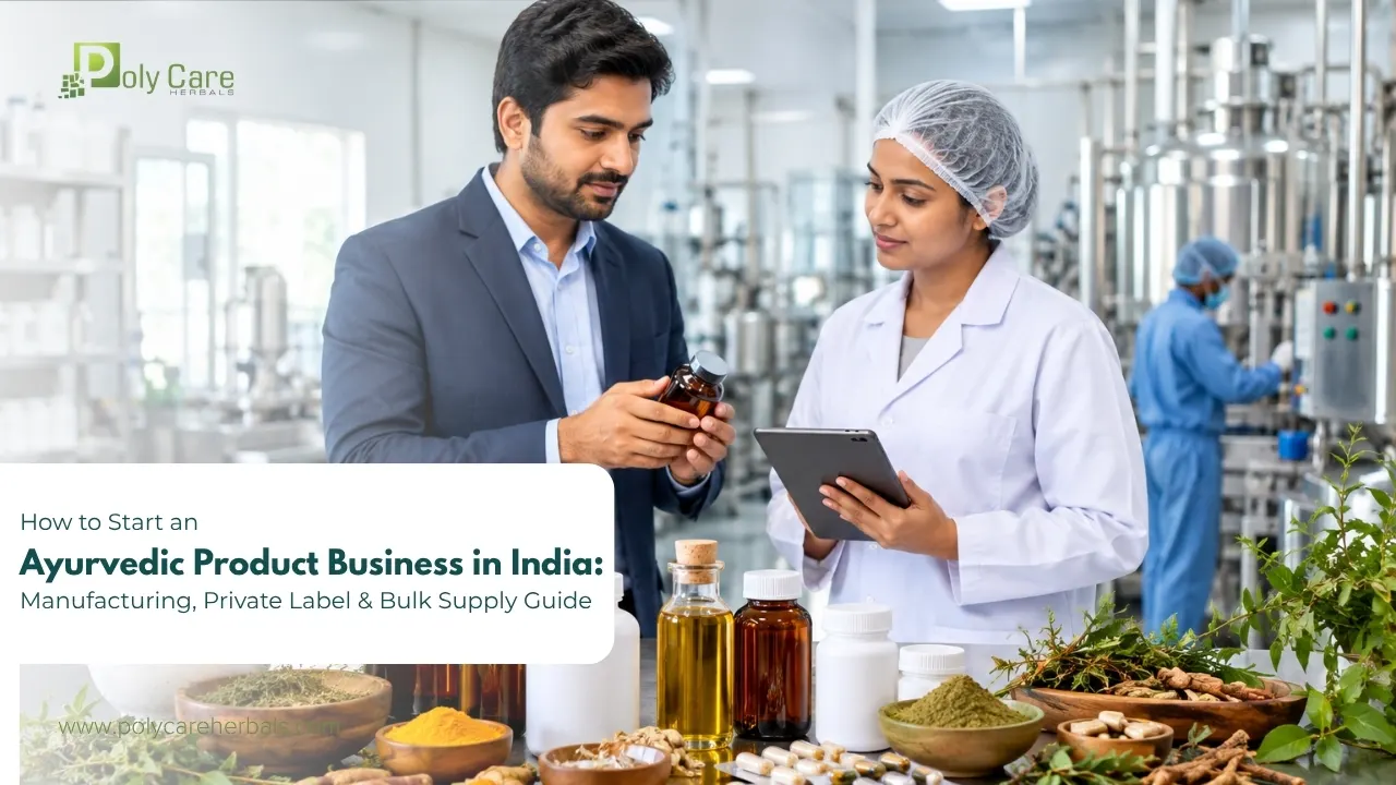 Ayurvedic Product Manufacturing in India